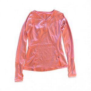 Lululemon Love Some Run Long Sleeve Women's Size 4 Neon Athletic Reflective